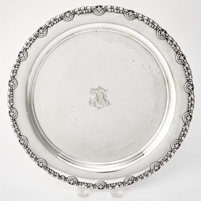 Lot 239 - Tiffany & Co. Sterling Silver Salver