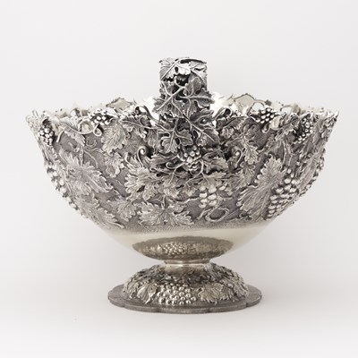 Lot 192 - Italian Silver Large Centerpiece Bowl