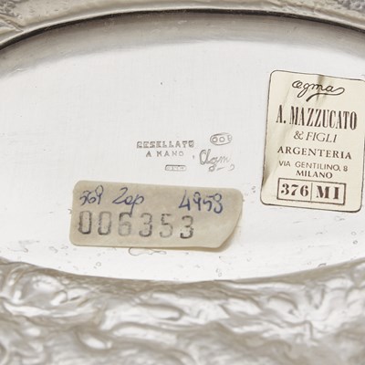 Lot 192 - Italian Silver Large Centerpiece Bowl