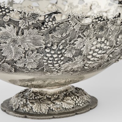 Lot 192 - Italian Silver Large Centerpiece Bowl