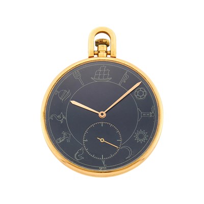 Lot 53 - Vacheron & Constantin Gold Open Face Pocket Watch