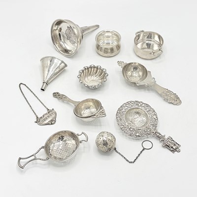 Lot 1113 - Group of Silver Table Articles