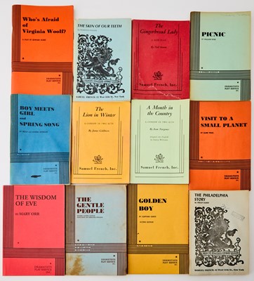 Lot 7 - Large group of plays from Charles Strouse's library