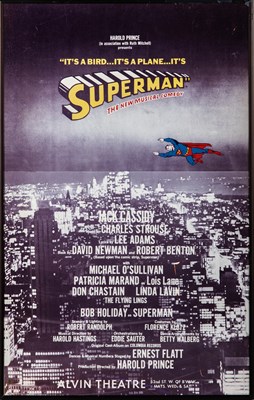 Lot 17 - Superman materials, including prompt books and the conductor's score