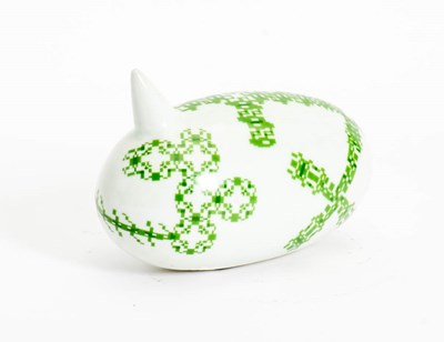 Lot 177 - Abstract Oval Ceramic