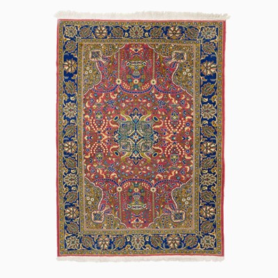Lot 826 - Qum Wool Rug