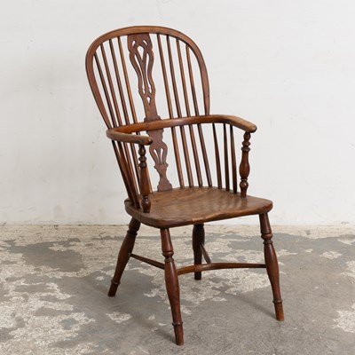 Lot 213 - Mahogany Windsor Chair