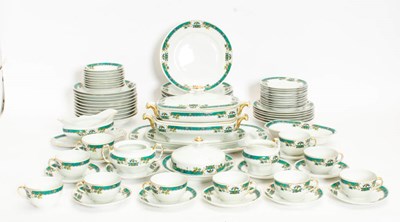 Lot 76 - Czechoslovakian Porcelain Partial Dinner Set