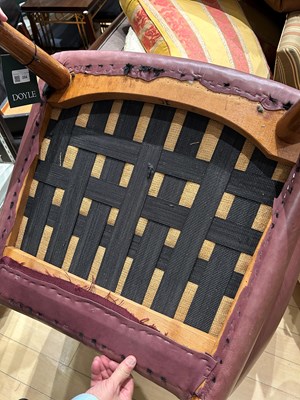 Lot 204 - Hans Wegner Oak "Papa Bear" Lounge Chair and Associated Ottoman