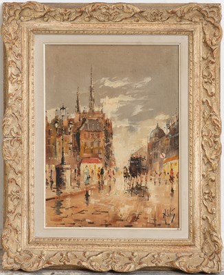 Lot 224 - Paris Street Scene