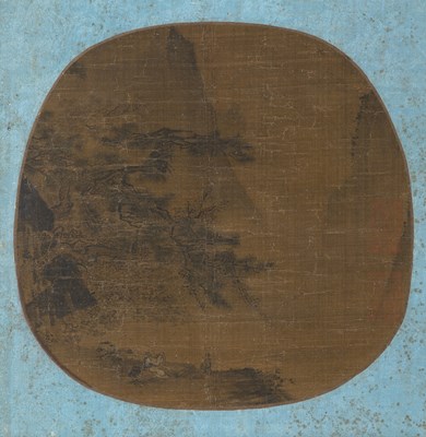 Lot 262 - A Chinese Fan Painting