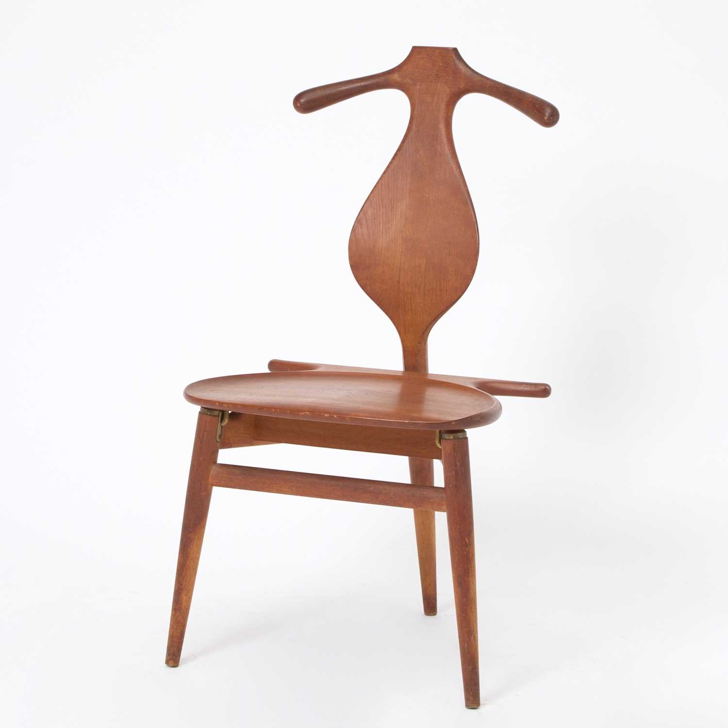 Lot 337 - Hans Wegner for Johannes Hansen Oak "JH250 Valet" Chair