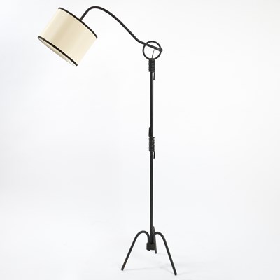 Lot 172 - Wrought-Iron Floor Lamp Attributed Jean Royère