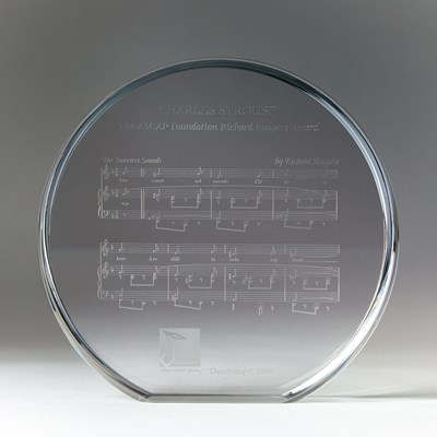 Lot 59 - Six awards presented to Charles Strouse