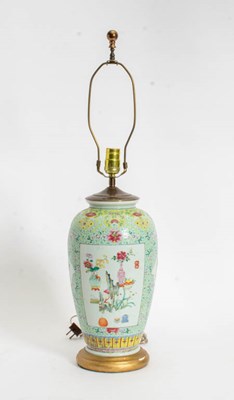 Lot 270 - Chinese Famille Rose Porcelain Vase