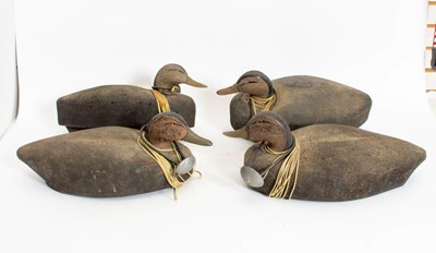 Lot 274 - Group of Four American Black Duck Decoys