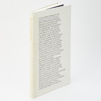 Lot 410 - The Barbarian Press Pericles, one of twelve special copies