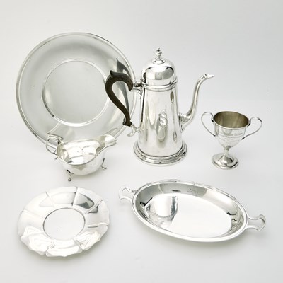 Lot 250 - Group of Sterling Silver Table Articles