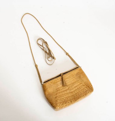 Lot 282 - Fendi Tan Reptile Handbag