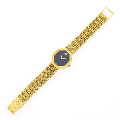 Lot 1017 - Baume & Mercier Gold Wristwatch