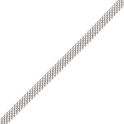 Lot 1136 - Platinum Mesh Bracelet