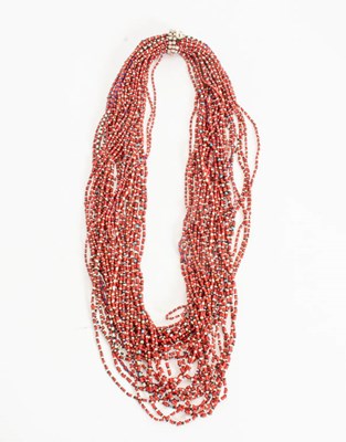 Lot 299 - Stacked Beaded Necklace