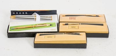 Lot 303 - Assorted Group of Five Cross Pens