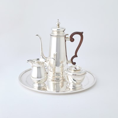 Lot 124 - Assembled American Sterling Silver Coffee Service