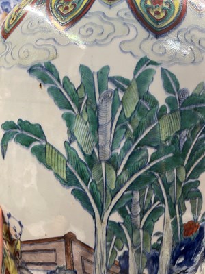 Lot 184 - A Large Chinese Doucai Porcelain Vase