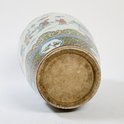 Lot 184 - A Large Chinese Doucai Porcelain Vase