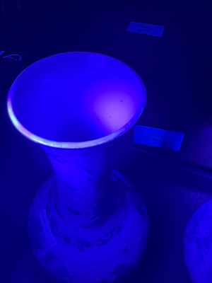 Lot 98 - A Pair of Chinese Blue and White Porcelain Vases