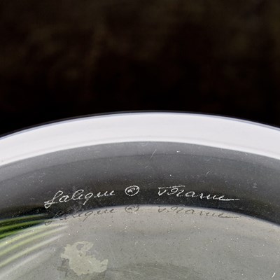 Lot 533 - Lalique Molded Glass "Antinea" Vase
