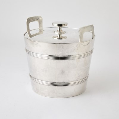 Lot 506 - Tiffany & Co. Sterling Silver Covered Ice Bucket