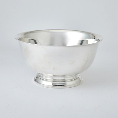 Lot 507 - Gorham Sterling Silver Revere Form Punch Bowl