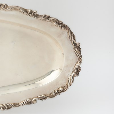 Lot 517 - Mexican Sterling Silver Fish Platter