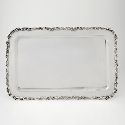 Lot 549 - Mexican Sterling Silver Rectangular Tray