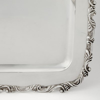 Lot 549 - Mexican Sterling Silver Rectangular Tray