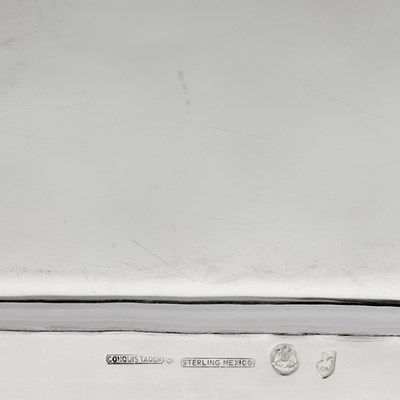 Lot 549 - Mexican Sterling Silver Rectangular Tray