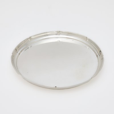 Lot 537 - Randall Sterling Silver Circular Tray