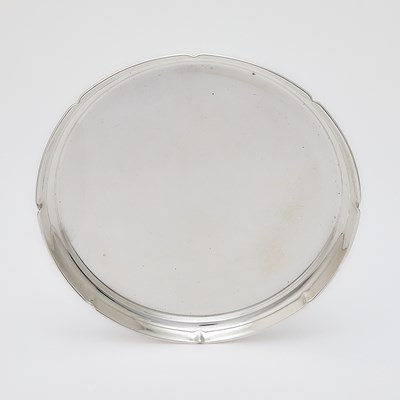 Lot 537 - Randall Sterling Silver Circular Tray