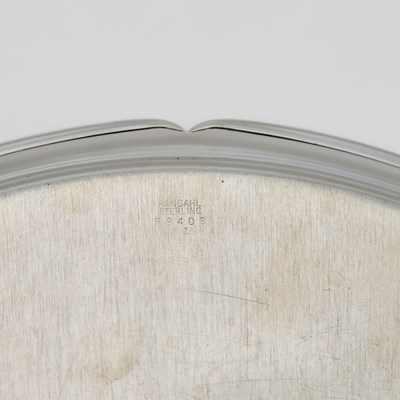 Lot 537 - Randall Sterling Silver Circular Tray