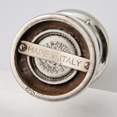 Lot 520 - Assembled Group of Sixteen Sterling Silver Salt and Pepper Grinders
