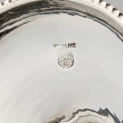 Lot 528 - Pair of DeMatteo Sterling Silver Jensen Style Compotes