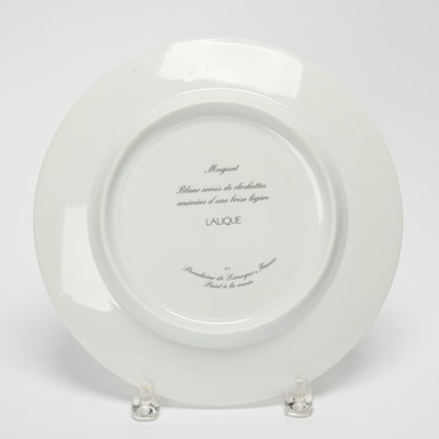 Lot 547 - Limoges for Lalique Hand-Painted Porcelain Partial Dinner Service