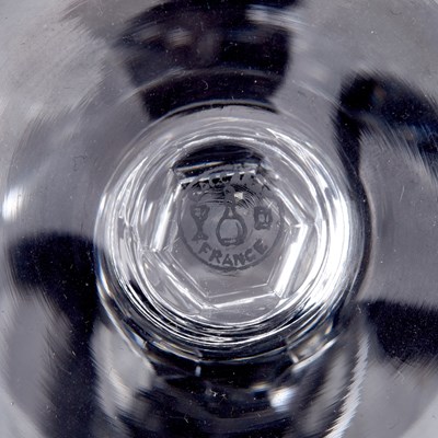 Lot 553 - Baccarat Blown and Cut Glass "Choiseul" Pattern Partial Stemware and Barware Service