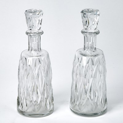 Lot 553 - Baccarat Blown and Cut Glass "Choiseul" Pattern Partial Stemware and Barware Service