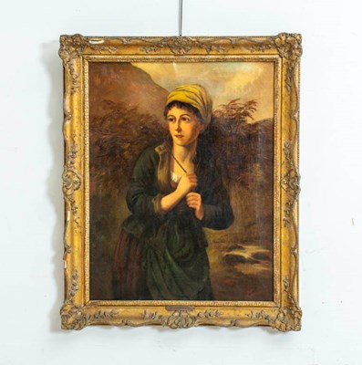 Lot 332 - Portrait of a Young Woman