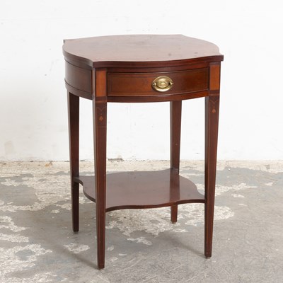 Lot 7 - Federal Style Inlaid Mahogany Side Table