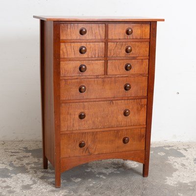 Lot 2 - Stickley Maple Tall Chest of Drawers