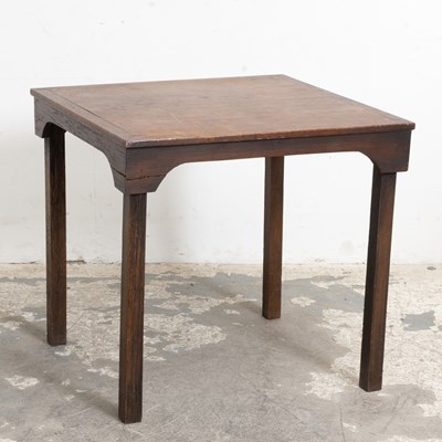 Lot 17 - Arts and Crafts Style Oak Table